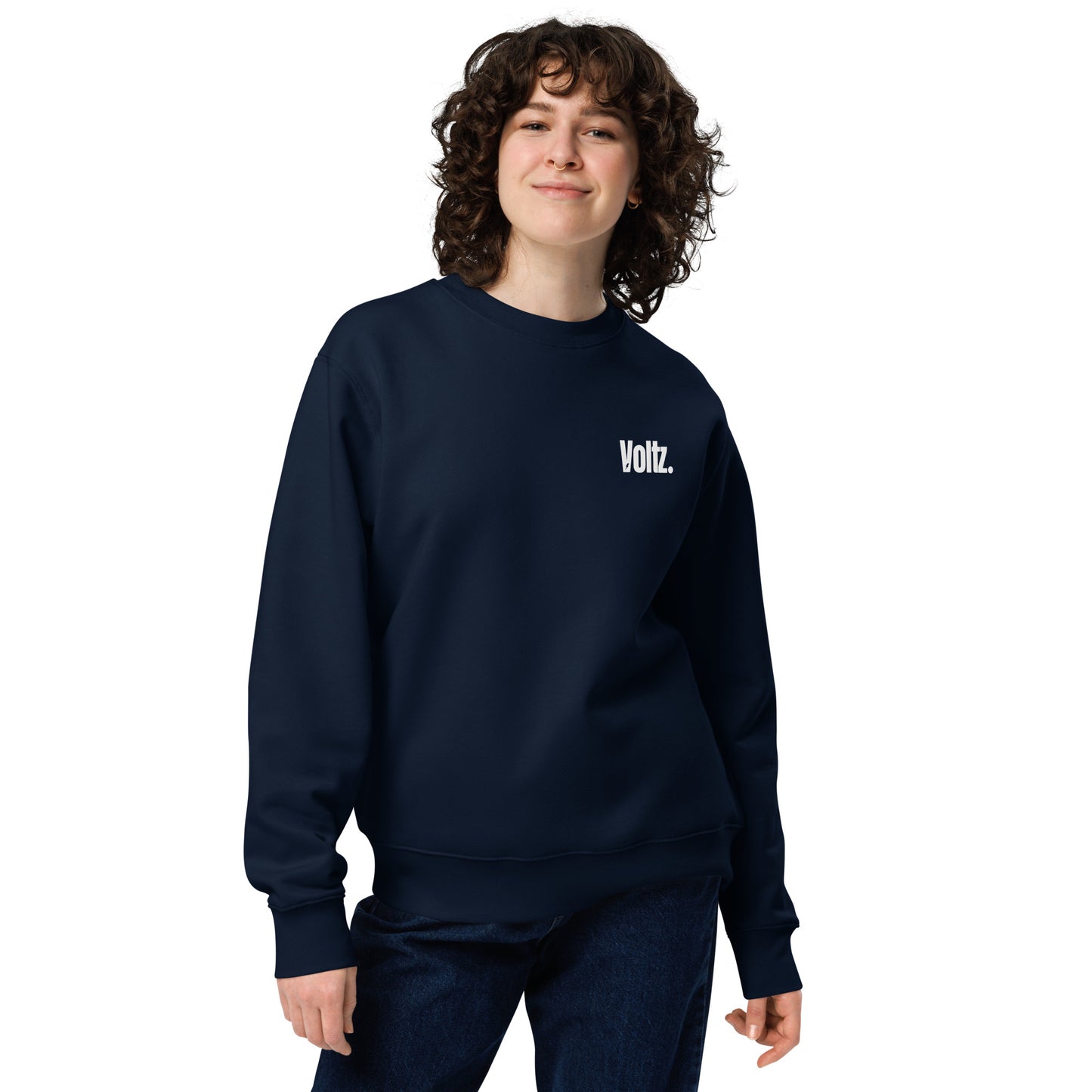 Sweat-shirt femme Bleu marine Voltz