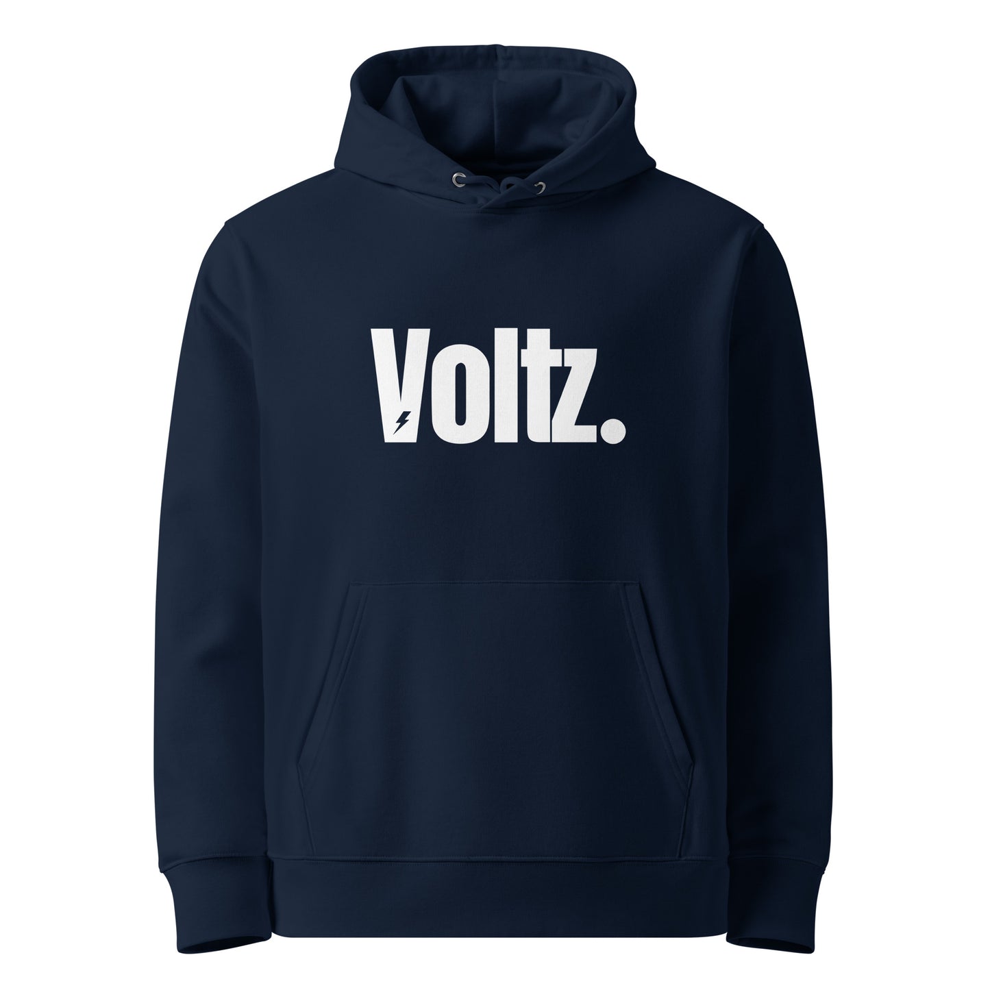 Sweat à capuche bleu Voltz
